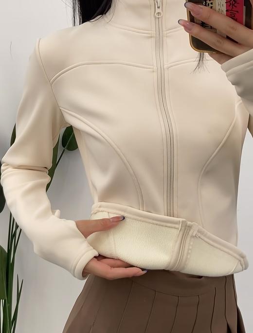 【ZS】蓄热锁温【lu同款小蛮腰保暖外套】单穿显身材，叠穿更精致（卡码/喜欢宽松舒适建议拍大一码） 商品图6