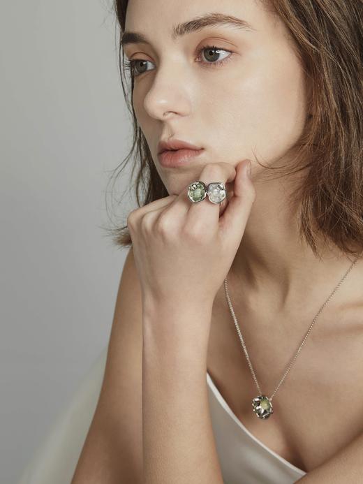 APPLOGUE｜NA2501P 光之葡萄石长项链 [ 浅绿 45+15CM ] 商品图1