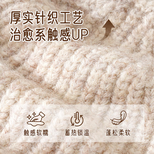 萝萝拉丨韩版刺绣标针织帽 商品图5