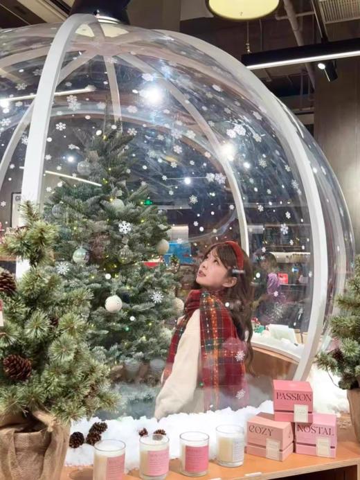 <曾小咸推荐> 韩版千鸟格氛围感围巾 日常价89/件 商品图8