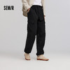 森马休闲裤男春季宽松直筒工装裤户外机能长裤大口袋微皱纹理裤子 商品缩略图1
