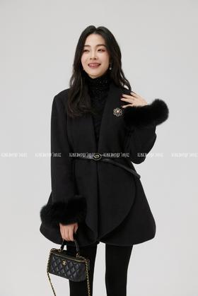 【门店同款】ENJOY冬季“相聚时刻”袖口狐狸毛羽绒外套 168143259