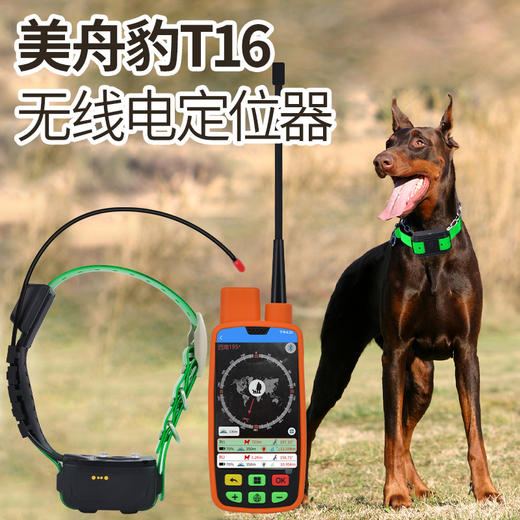 美舟豹T16猎狗定位器大山无信号猎犬GPS项圈T16北斗卫星无线定位 商品图2