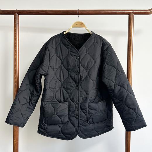 壁虎瑜伽【2512WT449】无领加绒轻薄棉衣外套【5天发货】 商品图7