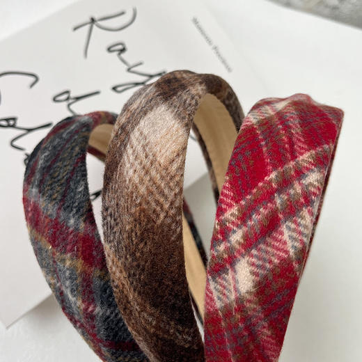 多彩潮流格子发箍发饰-纪念日百货门店同款167949912 商品图1