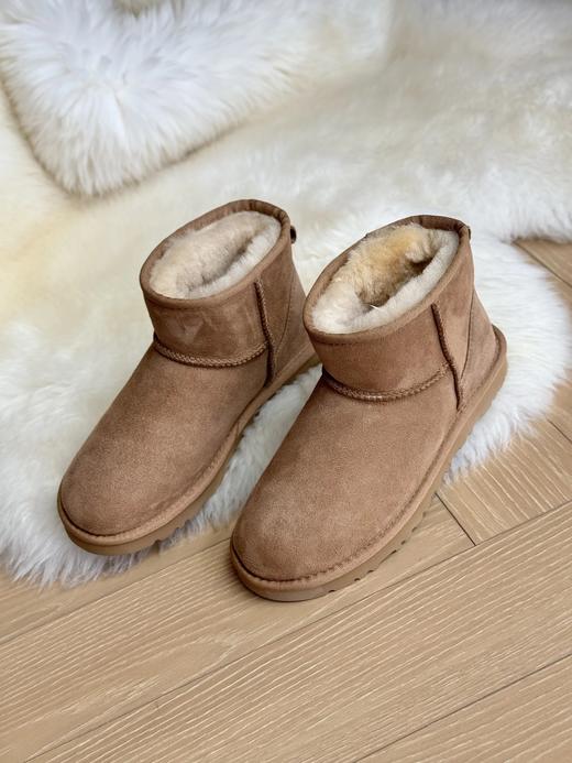 皮毛一体直筒中筒靴  A-5602 商品图0