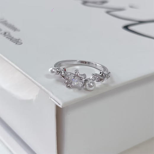珍珠银针戒指-纪念日百货门店同款162795731 商品图1