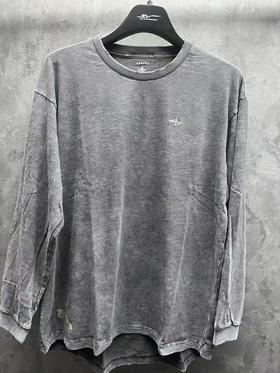 安踏SV|狂潮系列25年新款运动休闲圆领长袖T恤针织衫152531401V【库存有限，如无货将做退款，介意慎拍！】