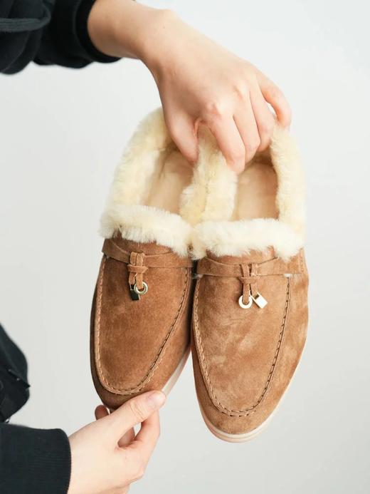 皮毛一体流苏乐福鞋 A-5606 商品图7