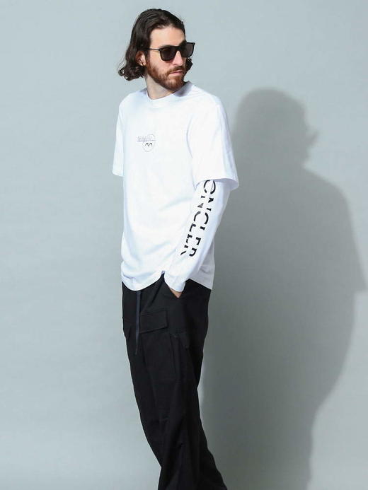 【超惠秒】Moncler 盟可睐 男士弹棉分段束袖T恤/卫衣 11950 商品图5