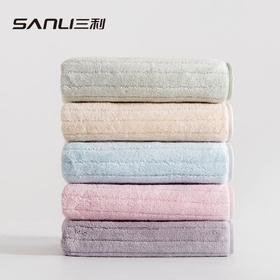 三利毛巾美容院毛巾加厚干发巾珊瑚绒毛巾洗脸擦头巾[新款]