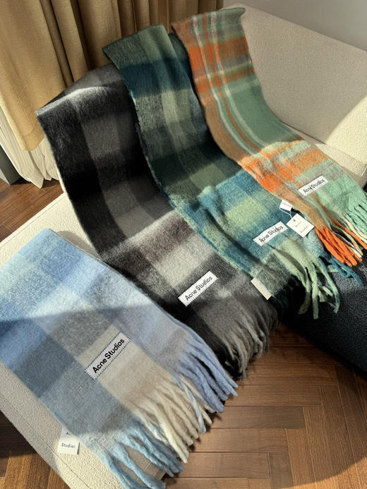 acn马海毛羊绒围巾🧣 商品图1
