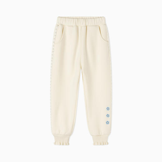 【秒3】【MQD】【专柜同款】童装女童冬季针织裤加绒运动裤儿童卫裤潮 商品图2