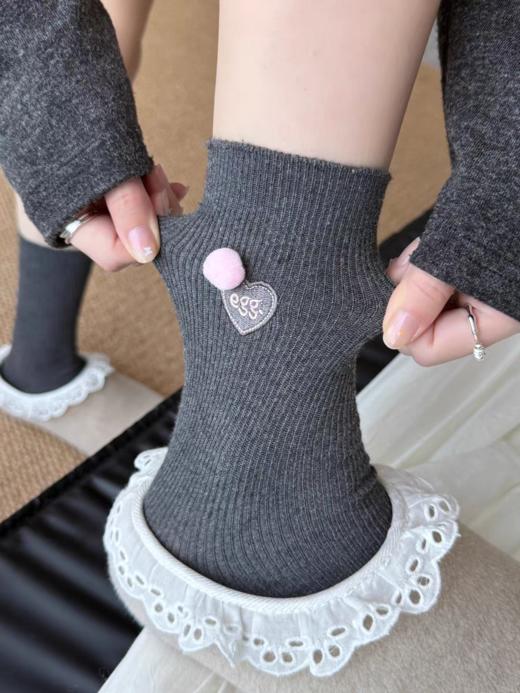 <曾小咸推荐> 可露丽复古中筒袜 日常价79/组 49.99/组！！！（一组五双）【预售款，预计3-15天发货】 商品图4