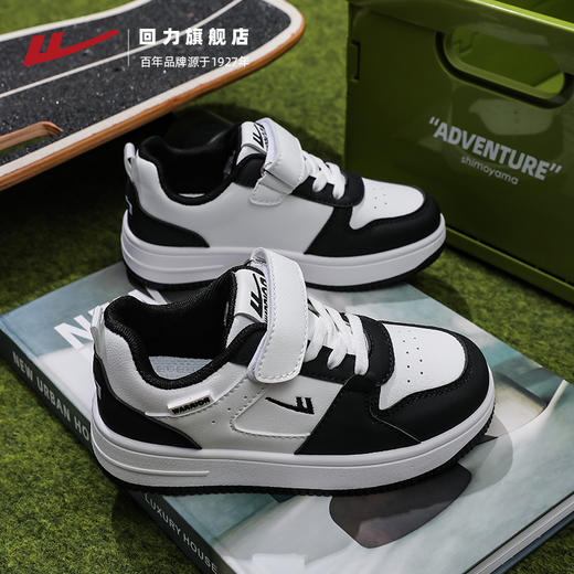 回力儿童鞋运动鞋2025秋季新款中大童学生鞋子休闲鞋男童女童板鞋 商品图2