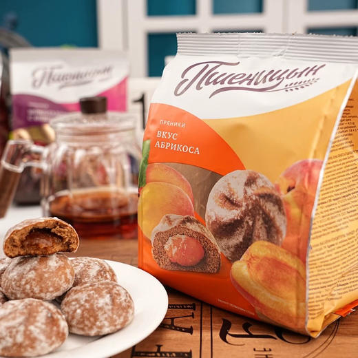 普谢尼岑光头饼杏味200g 商品图1