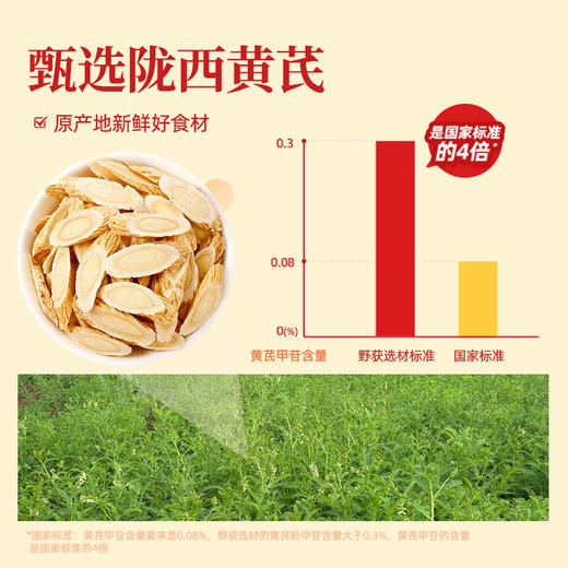 ³【黄芪苹果元气饮】黄芪+麦冬+甘草+当归+茯苓+枸杞+桂圆+苹果汁 7袋/盒 XN03-CRMM-YQBB（HOT） 商品图3
