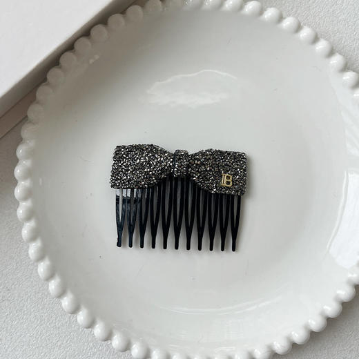 满钻蝴蝶结发梳插梳-纪念日百货门店同款168099497 商品图3