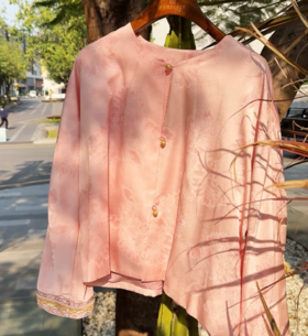 Famecoco范可儿新中式马夹FAD6AB125