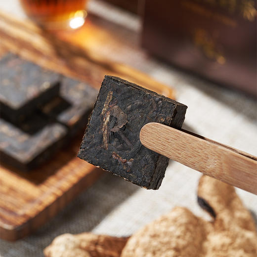 陈李济五年陈皮青砖茶礼盒 甘香醇滑送礼佳选 168g/盒 商品图0