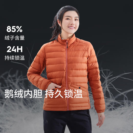 【鹅绒两件套冲锋衣】SCALER/思凯乐 秋冬保暖外套男女户外防风外搭F2414560/F2404560 商品图1