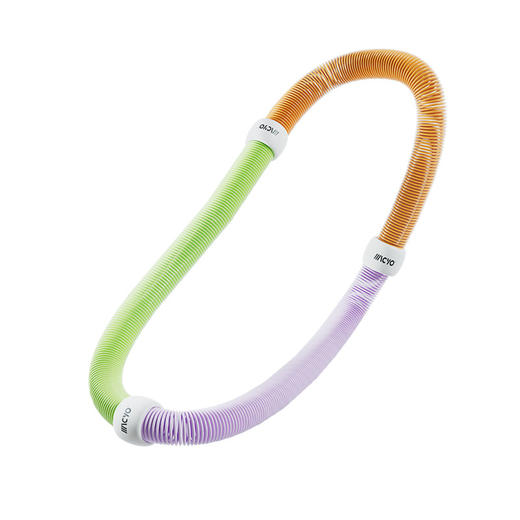 收腹减肥加重弹簧折叠腰软体肚子女瘦成人矫正驼背锻炼呼啦圈 商品图3