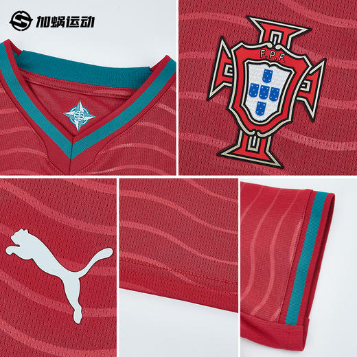SFS彪马2026世界杯葡萄牙主场大童球迷版球衣短袖足球服783281-01 商品图2