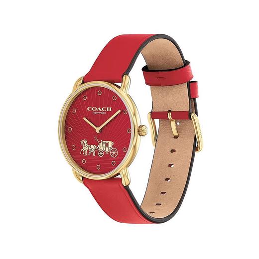 【下单赠香奈儿邂逅香水7.5ml*1】COACH/蔻驰ELLIOT系列马年限定款生肖石英手表 （送礼盒礼袋） 商品图4