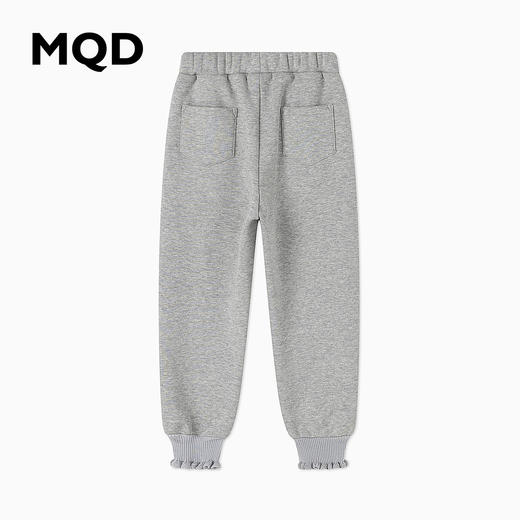 【秒3】【MQD】【专柜同款】童装女童冬季针织裤加绒运动裤儿童卫裤潮 商品图1
