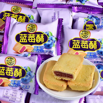 徐福记酥心糖果糕点饼干沙琪玛卷心酥米格玛凤梨酥2020g年货礼盒 商品图2