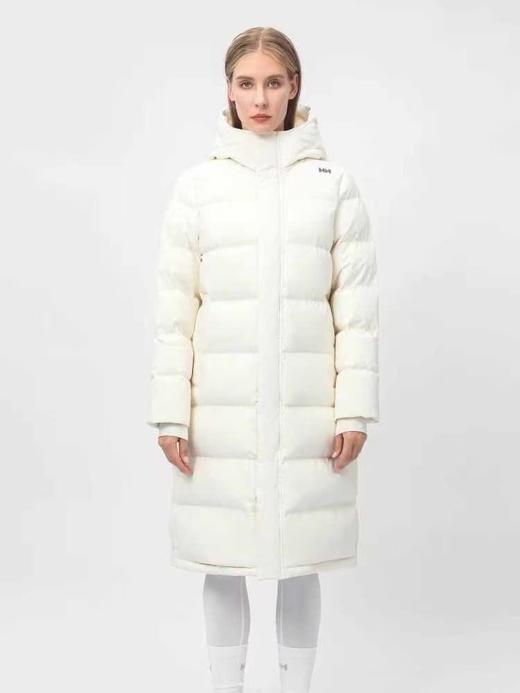 海丽汉森男女同款防风保暖连帽长款羽绒服 商品图1