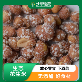 生态花生米（熟）| 放心零食 下酒菜 | 合作生产*Ecological peanuts (ripe)