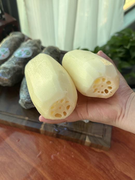 米马生鲜 正宗洪湖粉藕 天然生长 粉糯香甜藕香浓郁 商品图2