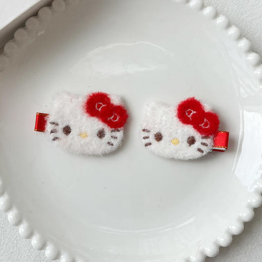 蝴蝶结猫咪对夹发夹-纪念日百货门店同款167745434 商品图2