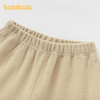 巴拉巴拉儿童家居裤冬季摇粒绒保暖可外穿男童女童纯色亲肤柔软萌 商品缩略图3