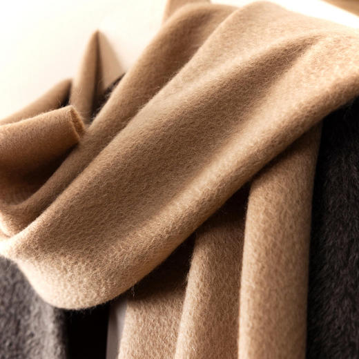 【1OO%二狼山白羊绒】B C G家等大牌代工厂羊绒围巾多个款式可选 商品图5