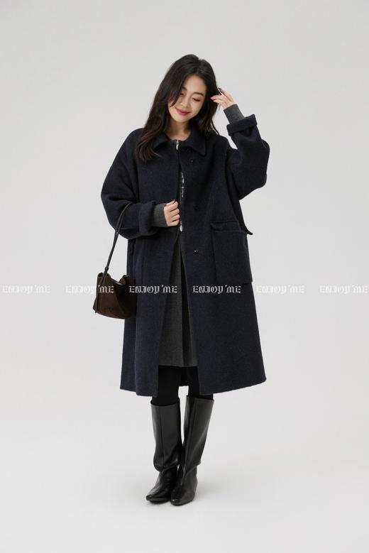 【门店同款】ENJOY冬季“暖冬知性”翻领排扣长款大衣 167950278 商品图10