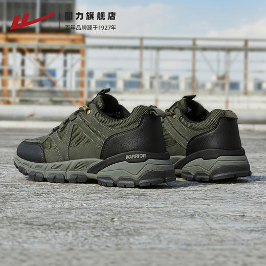回力男鞋2025新款秋冬休闲爸爸鞋工作鞋户外徒步运动登山鞋子男款 商品图3