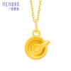 送宝宝祝福金饰 黄金足金官帽毛笔金碗丰衣足食挂坠MEMORA诗普琳HP899125（线上专供） 商品缩略图10