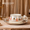 LOMONOSOV 俄皇    Bilibina系列故事下午茶茶具欧式高级感陶瓷咖啡杯碟套装 商品缩略图1