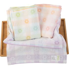 内野SC 萌萌花朵浴面方三件套