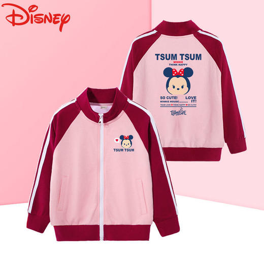 迪士尼高档童装女童外套洋气外传衣服儿童秋装女潮酷百搭 商品图1