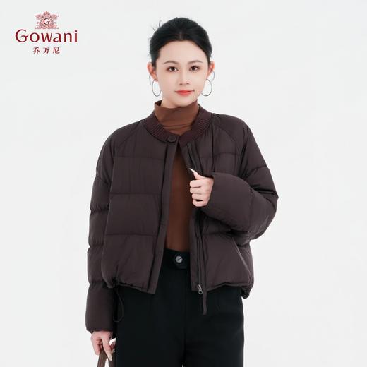 【直播同款预售15个工作日发货】Gowani/乔万尼2025新款三色可选轻薄女款冬季保暖短款休闲羽绒服EZ4T201 商品图2