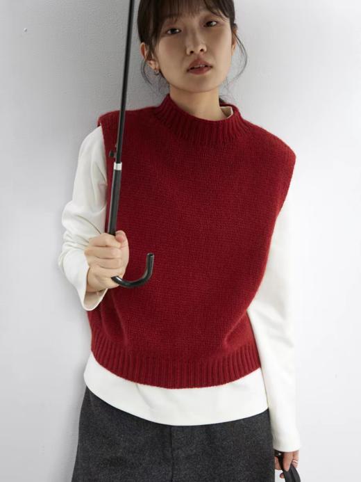 步履不停/5D14071C/针织背心 商品图0