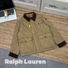 啦夫劳伦经典老钱风工装菱格复古棉服夹克外套 商品缩略图0