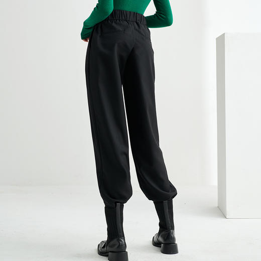 剩M/L 芳外2025冬季新款时尚个性九分裤哈伦裤休闲百搭高腰休闲裤女2021 商品图4