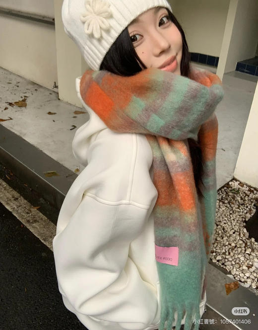 acn马海毛羊绒围巾🧣 商品图2