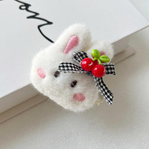 俏皮可爱百搭萌趣绒兔兔对夹-纪念日百货门店同款168043371 商品图1