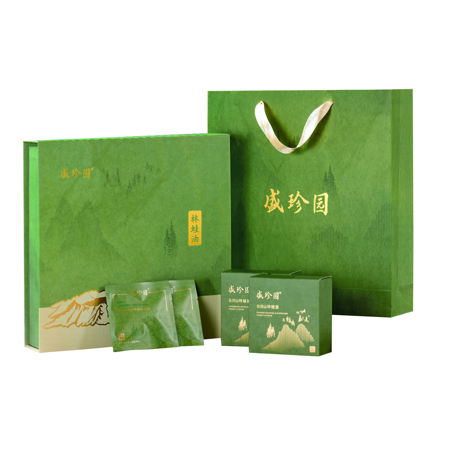 【吉供优选】吉林长白山中国林蛙油（线油）礼盒40g