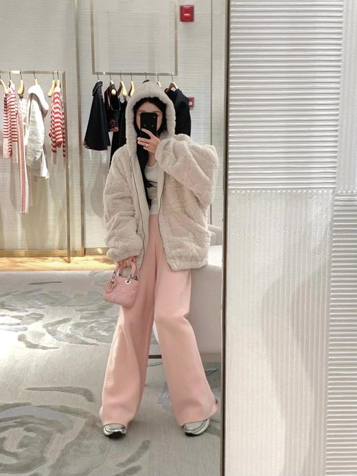 【 LEOS VITI加厚羊羔绒裤】洗后不变形，越穿越软乎 😎垂感显瘦天花板，梨形身材也能穿出纸片人效果 自发热羊绒毛呢，好穿到根本不想脱！！-AJYX 商品图8